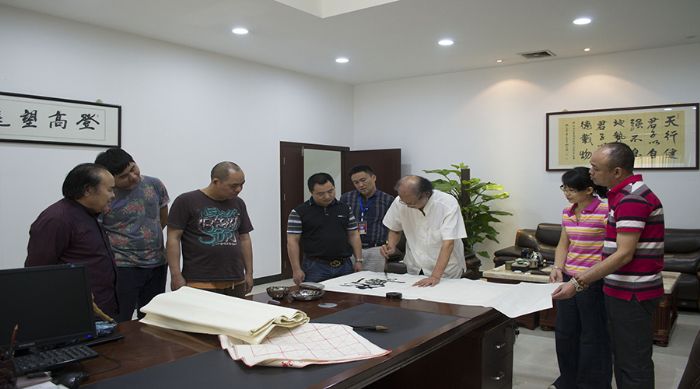 張劍岑先生為金艾陶題詞“厚道”、“今生今世 金艾陶”