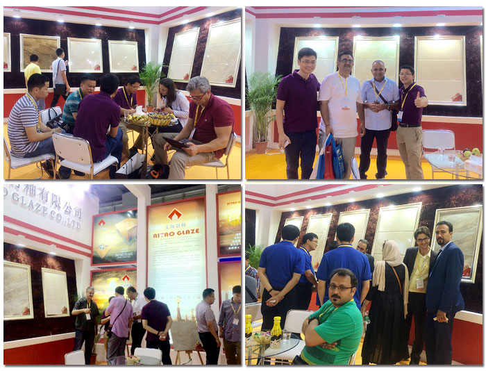 外國(guó)客戶也青睞艾陶制釉