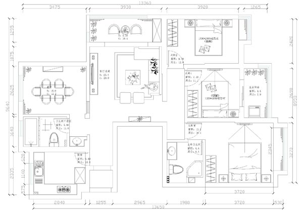 徐州開(kāi)元翡翠灣戶(hù)型圖