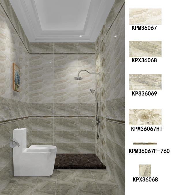 金艾陶瓷磚應(yīng)用效果：徐州開(kāi)元翡翠灣G戶(hù)型裝修效果鑒賞