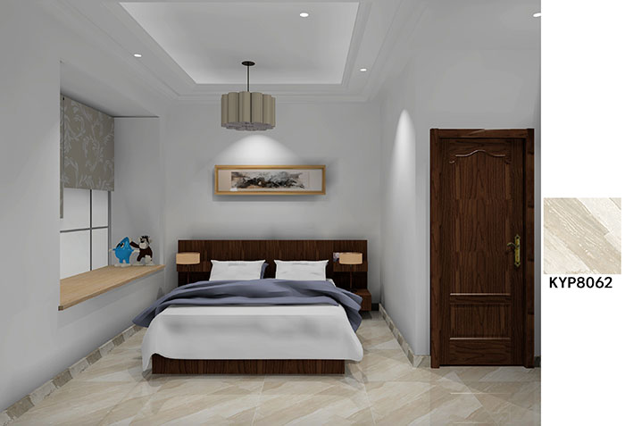 陶瓷一線品牌金艾陶瓷磚現(xiàn)代風格裝修效果圖