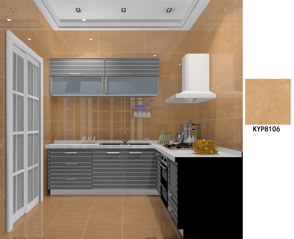 金艾陶瓷磚應(yīng)用效果：大瀝碧桂園·華府02戶型裝修效果鑒賞