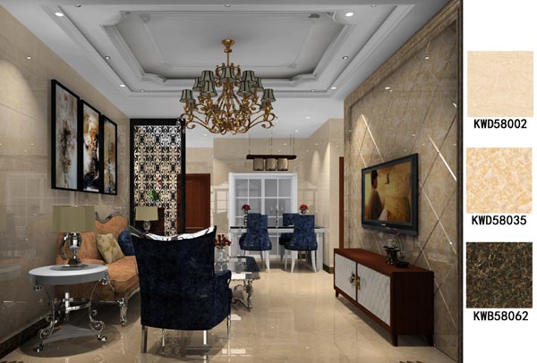 金艾陶家裝：佛山保利紫山國際115㎡歐式風(fēng)格裝修鑒賞