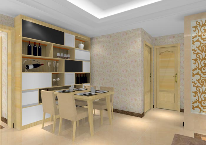 金艾陶家裝：佛山水悅龍灣89㎡現(xiàn)代簡約裝修效果鑒賞