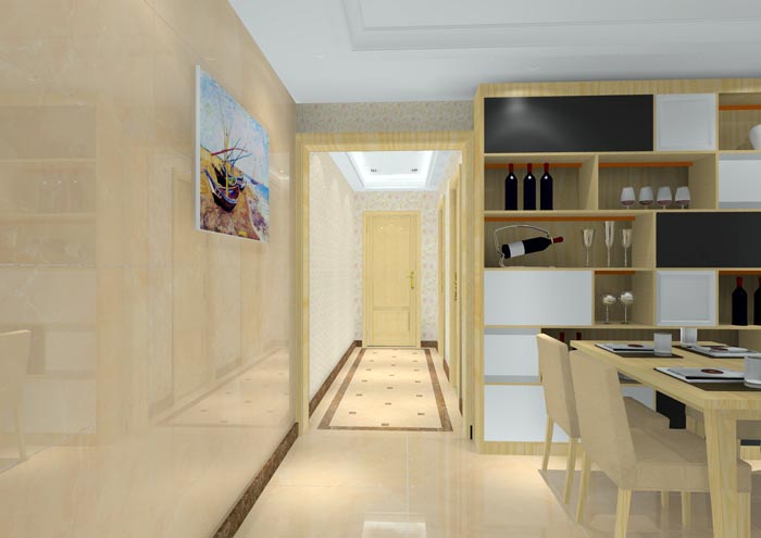 金艾陶家裝：佛山水悅龍灣89㎡現(xiàn)代簡約裝修效果鑒賞