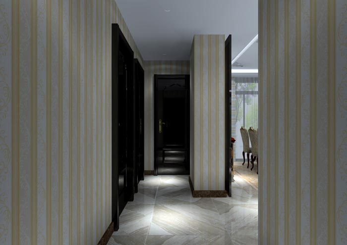 金艾陶家裝:佛山水悅龍灣141㎡簡歐裝修效果鑒賞