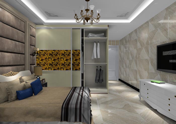 金艾陶家裝:佛山水悅龍灣141㎡簡歐裝修效果鑒賞