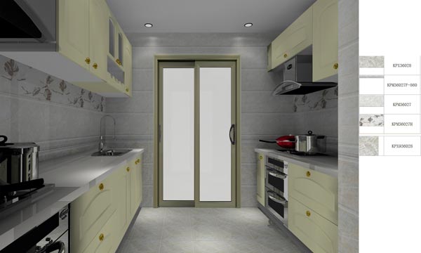 金艾陶家裝：井岡山和諧家園安置小區(qū)130㎡歐式風格裝修鑒賞