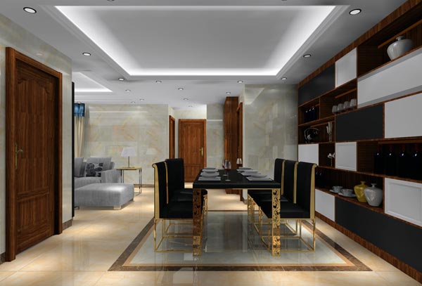  現(xiàn)代簡約風(fēng)格的裝修設(shè)計是當(dāng)下較為流行的一款設(shè)計風(fēng)格。本單元的設(shè)計就是運用了簡約風(fēng)，簡潔的線條，清新明快，而布局設(shè)計也講究實用、時尚、簡約大氣。置身于這樣一個空間，你會覺得你的生活環(huán)境輕松而寧靜，上班的勞累，在此得到了釋放！