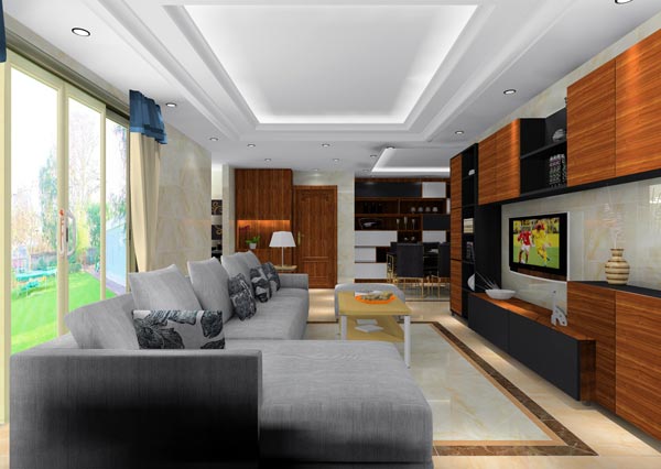 金艾陶家裝：井岡山和諧家園安置小區(qū)130㎡簡約風(fēng)格裝修鑒賞