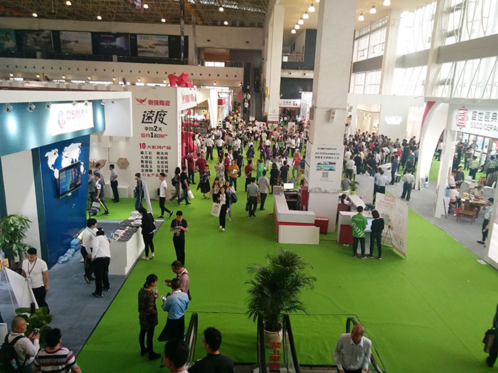 金艾陶瓷磚與特斯拉同行，相約第28屆陶博會