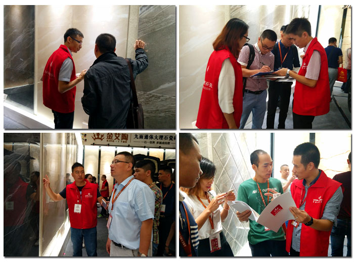 金艾陶瓷磚與特斯拉同行，相約第28屆陶博會