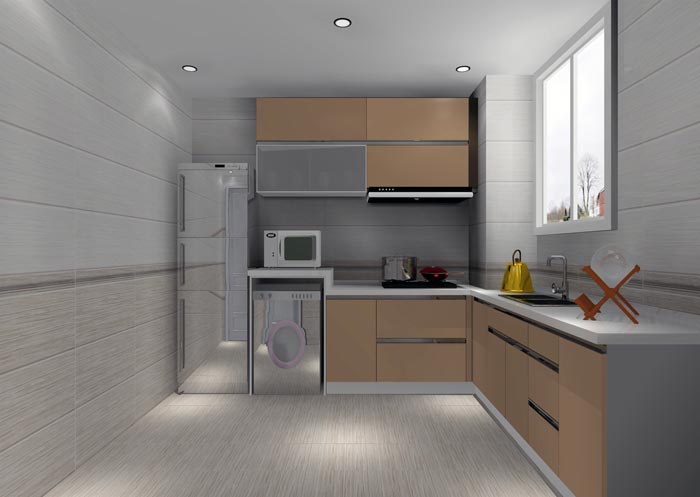 金艾陶家裝：井岡山和諧家園安置小區(qū)130㎡簡(jiǎn)歐風(fēng)格裝修鑒賞