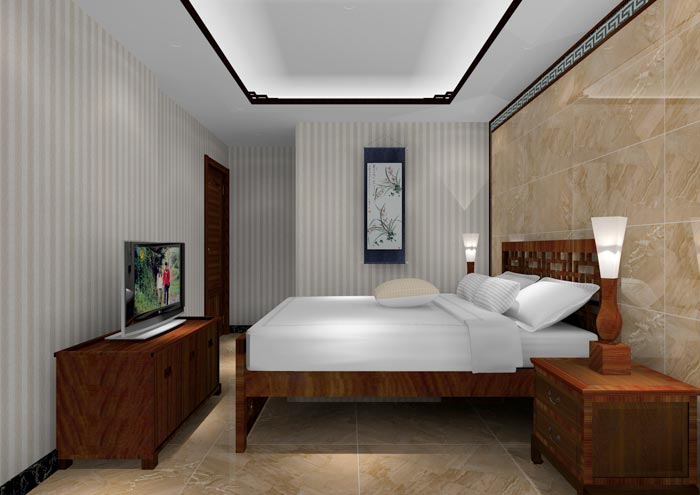 金艾陶家裝:佛山獅山上林苑90㎡中式風(fēng)格裝修鑒賞