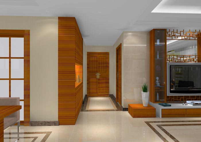 金艾陶家裝：佛山龍湖春江名城99㎡的中式風(fēng)格裝修鑒賞