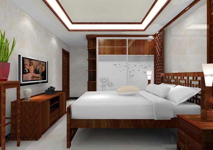 金艾陶家裝：佛山龍湖春江名城98㎡的中式風(fēng)格裝修鑒賞