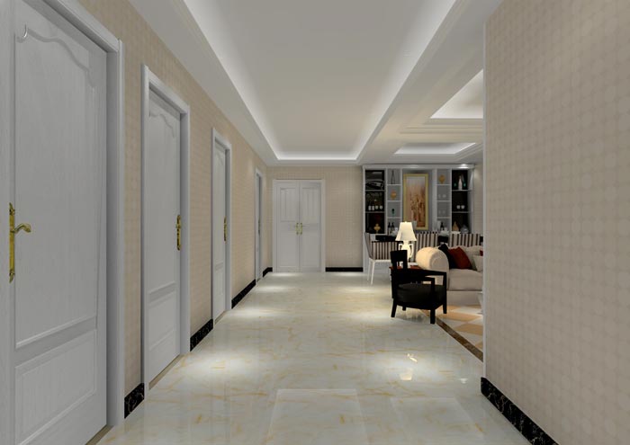 金艾陶家裝：佛山佛山容桂頤澳花園90㎡的簡(jiǎn)歐風(fēng)格裝修鑒賞