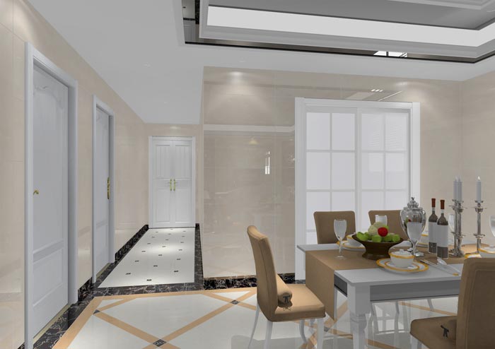 金艾陶家裝：佛山佛山容桂頤澳花園100㎡的歐式風(fēng)格裝修鑒賞