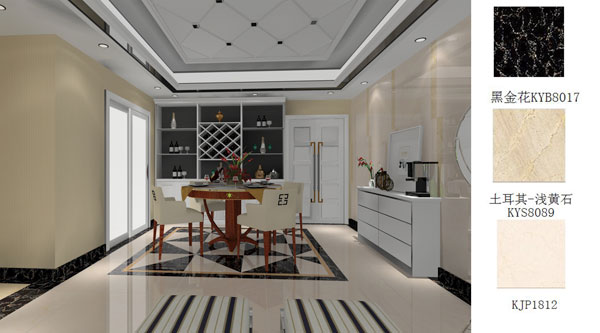 80、90后的年輕人，喜歡的是輕松，時尚的溫馨小窩，這是一款迎合年輕人喜好的設(shè)計！整體色調(diào)是淺色系，營造溫馨舒適的氛圍。幾何拼設(shè)的地面鋪貼，讓原本單色的地面多了些活力，給空間增加了些許的靈動。