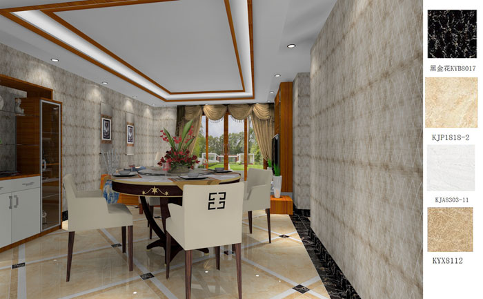 金艾陶家裝：成都中環(huán)豐錦98㎡的中式風(fēng)格裝修鑒賞