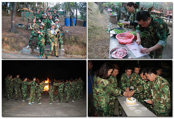 2017年，金艾陶“虎狼道”戶外拓展訓(xùn)練圓滿結(jié)束