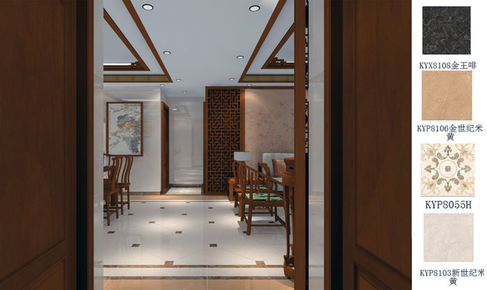 金艾陶家裝:佛山禪城怡翠晉盛花園132㎡的中式風(fēng)格裝修鑒賞