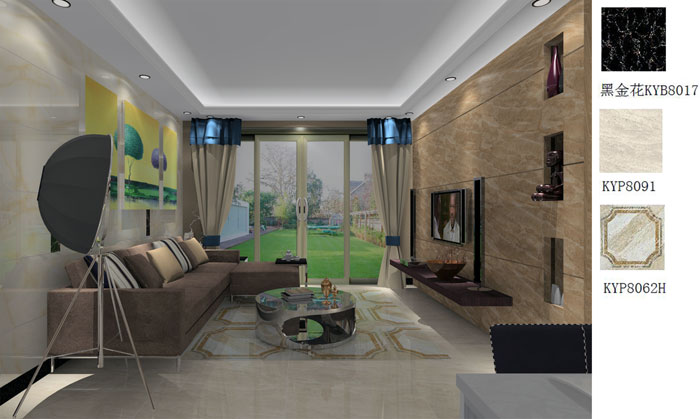 金艾陶家裝：佛山禪城怡翠晉盛花園91㎡的現(xiàn)代風(fēng)格裝修鑒賞