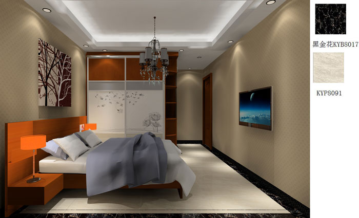 金艾陶家裝：佛山禪城怡翠晉盛花園91㎡的現(xiàn)代風(fēng)格裝修鑒賞