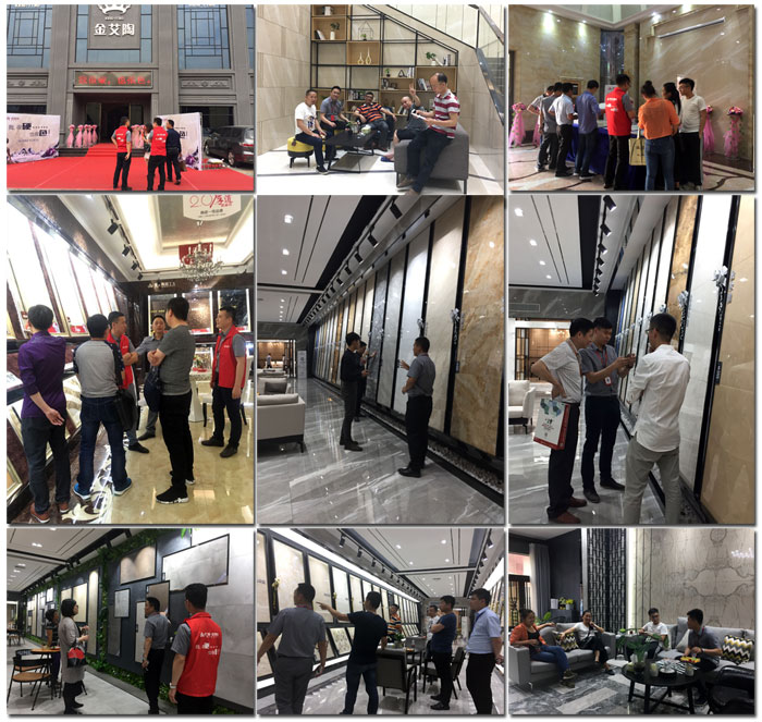 金艾陶瓷拋磚，很硬也很色，亮相2017春季陶博會(huì)