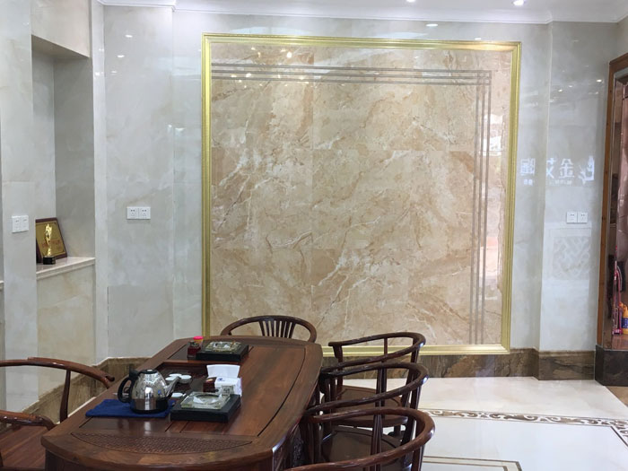 【專賣(mài)店推薦】陶瓷一線品牌金艾陶瓷磚潮南店實(shí)景鑒賞