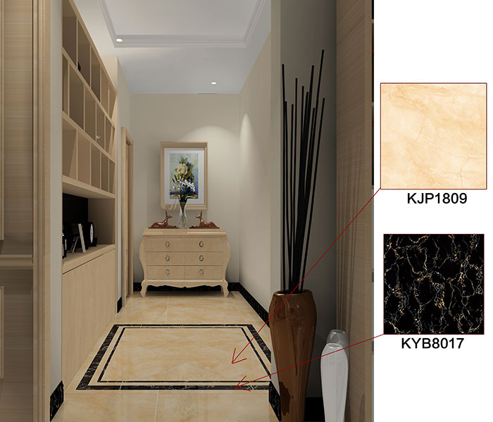 佛山萬科·湖岸裝修案例玄關(guān)效果圖