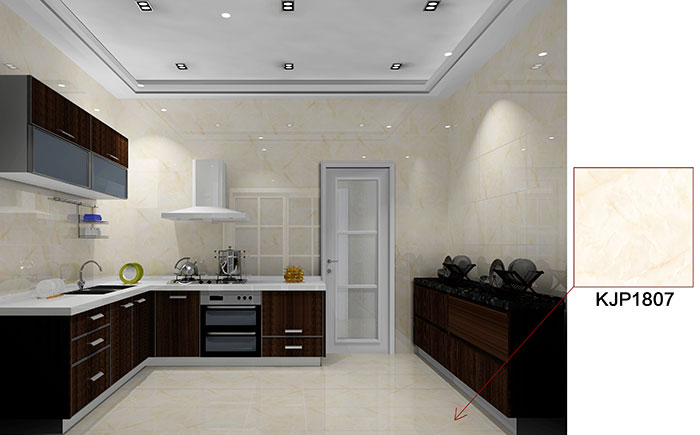 佛山萬(wàn)科·湖岸裝修案例廚房效果圖