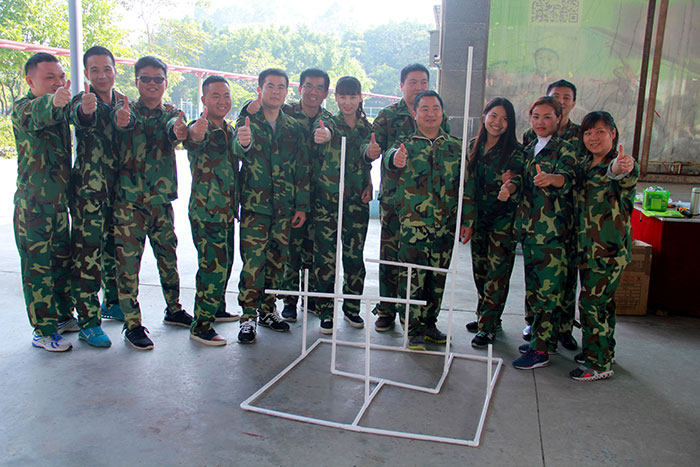 2017年2月13-15日，金艾陶“虎狼道”戶外拓展訓(xùn)練圓滿結(jié)束