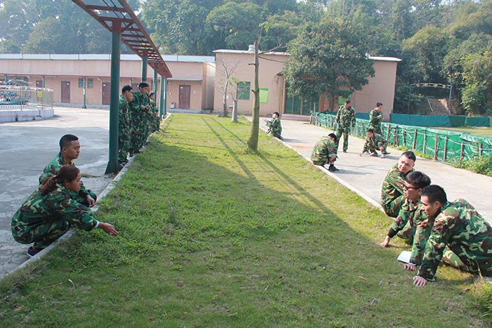 2017年2月13-15日，金艾陶“虎狼道”戶外拓展訓(xùn)練圓滿結(jié)束